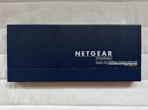 Netgear fs108p port 100 - fs108p, 8-port