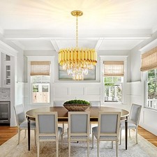 Modern Round K9 Crystal