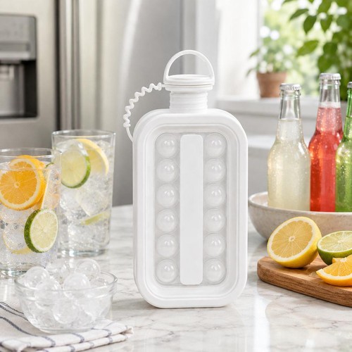 Ice ball maker kettle - ice, bottle