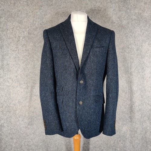 Next harris tweed jacket - tweed, mens