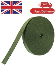 kuou Garden Tree Ties Straps 32.8 FT/10 M Green Heavy Duty Webbing Strap Nylon S