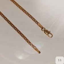 SOLID 9ct GOLD 24" CURB LINK