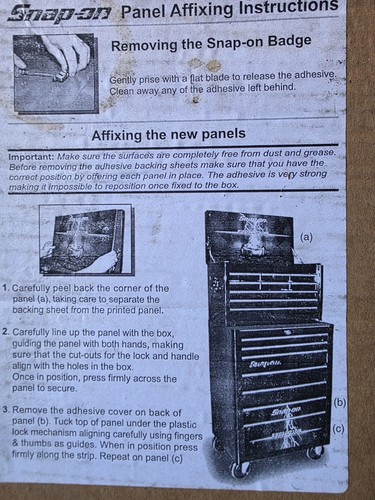 Snapon tool box graffics - tool,