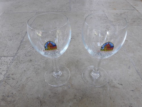 Leffe belguim beer glass - belguim,