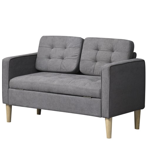 Homcom compact seater - 2, sofa