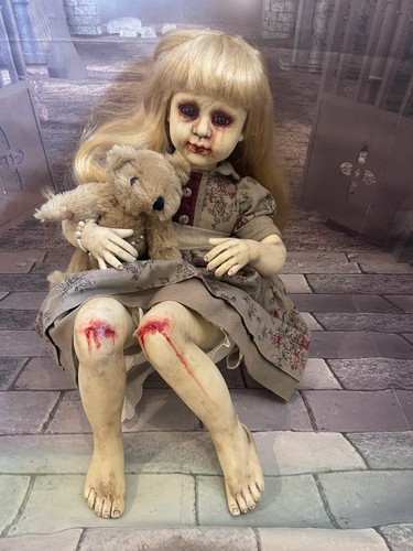 Ooak creepy horror doll - doll, &