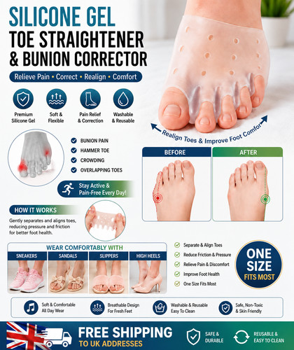 Silicone gel orthotic toe - gel,