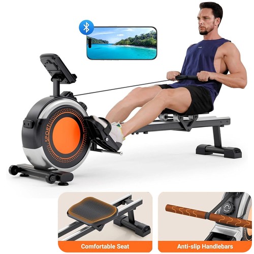 Magnetic rowing machine - magnetic,