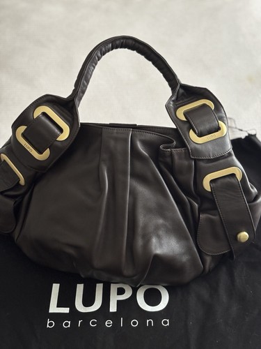 Lupo barcelona brown leather - brown,