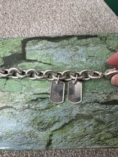 Authentic Gucci Double Dog Tag