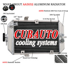Aluminium Radiateur Pour Yamaha Raptor 660R YFM660R 2001-05 ATV 2005 2004 NEW