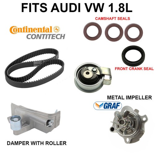 Timing belt kit fits audi - belt, vw