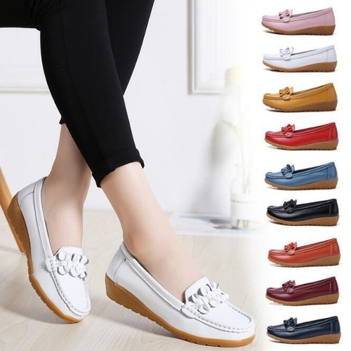 Women ladies moccasins pumps - ladies,