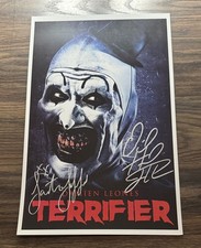 TERRIFIER Signed Movie Poster 11x17 with COA - Authentic Memorabilia