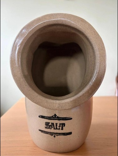 Vintage stoneware moira salt - moira,