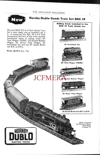 1957 hornby clockwork trains - clockwork,