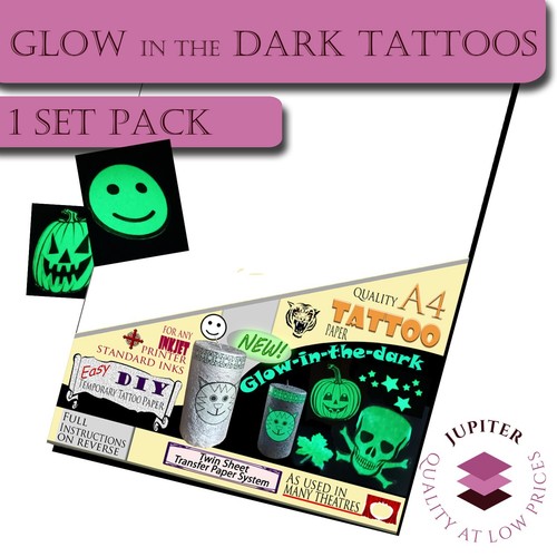 Tattoo glow dark transfer - dark,