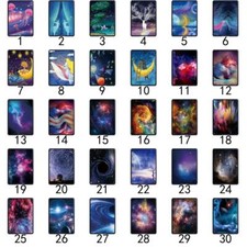 Multi Pattern Shell Hard Cover Case For Amazon Kindle Fire 7"/ HD 8"/HD 10" +Pen