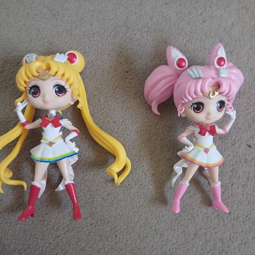 Sailor moon and chibi qposket - moon, chibi.qposket