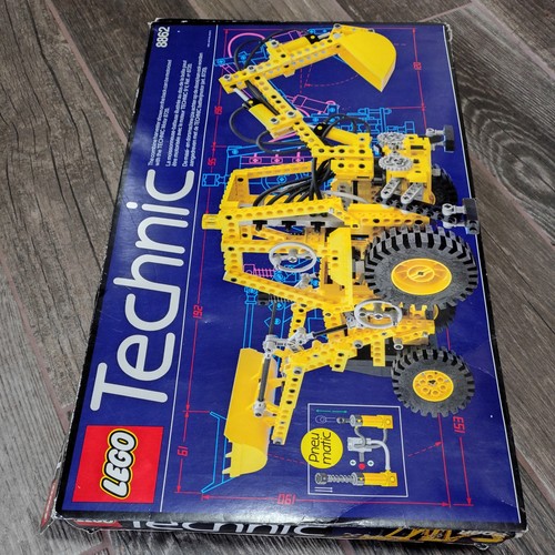 Lego technic 8862 backhoe - 8862, -backhoe