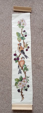 (C107) Completed Goldfinch Garden Bird Wall Hanging 75x15cm