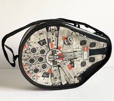 LEGO STAR WARS MILLENNIUM FALCON BRICKS & FIGURES CARRY CASE SHAPED WITH STRAP