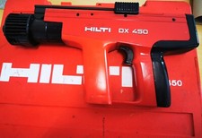 Hilti DX 450 nail gun fully reconditioned with new case and 1 year guarantee
