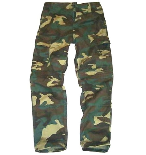Green camo combat - camo, trousers