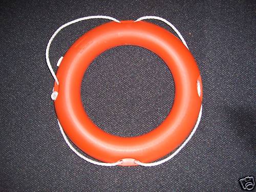 Real life ring buoy - life,