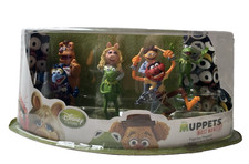 Disney Muppets Most Wanted Figurine Playset 7 Figures Authentic Original 2014