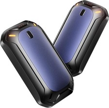 Hand Warmers Double-Sided Magnetic Reusable 3 Heating Level Rechargeable 2000mAH