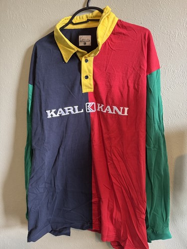 Karl kani rugby shirt long - shirt,