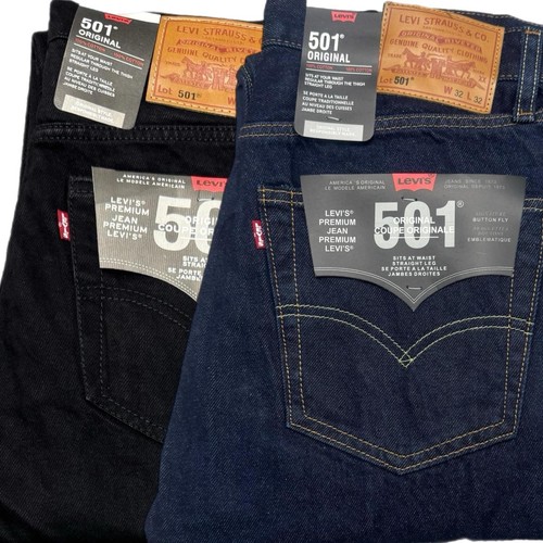 Levis 501 mens denim jeans - 501,