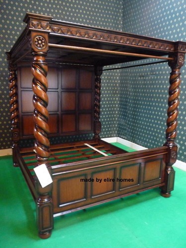 Usa queen mahogany finish - mahogany,