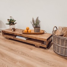 Rustic Tv Stand / Rustic Handmade Tv Unit / TV Stand / Solid Wood Tv Unit