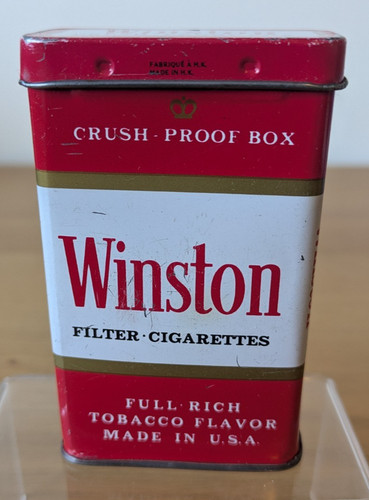 Vintage winston cigarette - vintage, cigarette's