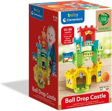 Ball Drop Castle Colourful Baby Activity Toy Ages 10m+ Motor Skill Development