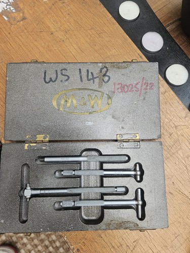 Moore and wright vintage depth - and,