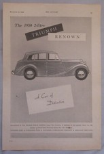 1949 Triumph Renown Original