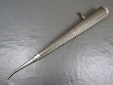 Vintage unusual locomotive oiler conical oil can force feed old tool by Kayes