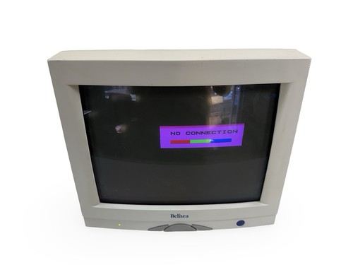 Vintage belinea crt monitor - belinea,