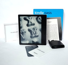 Kindle Oasis Amazon  9th Gen 32GB Wi-Fi 7 in Touch Screen eReader No Ads Used
