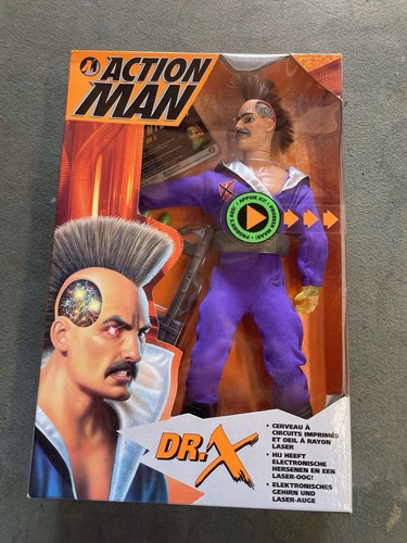 1994 action man enemy dr - dr, x