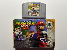 Mario Kart 64 (Nintendo 64 N64) Works w/ Box Authentic?