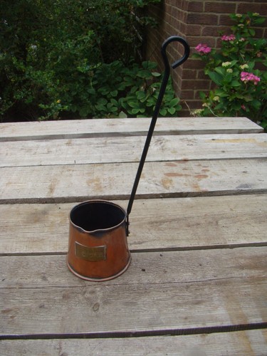 Copper metal cider measuring - cider,