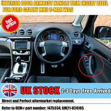 L/R ARMREST FRONT DOOR HANDLE COVER INSERT BEZEL FOR FORD GALAXY MK3 S-MAX WA6