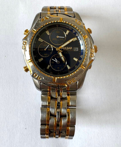 Pulsar chronograph watch mens - pulsar,