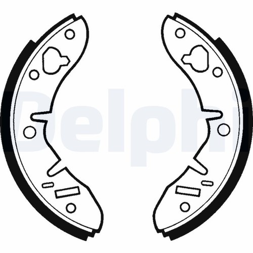 Brake shoe set - shoe,