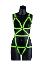 Ouch! Neon Green/Black S/M