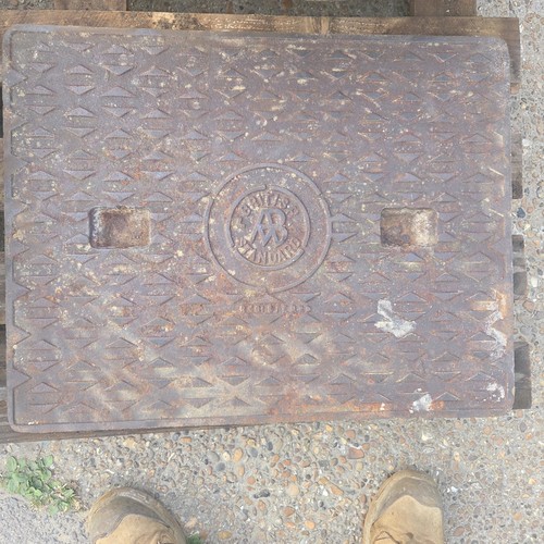 Cast iron manhole cover 661mm - manhole,
